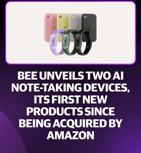 Bee AI Note-Taking Devices: Eclipse and Frontier Debut