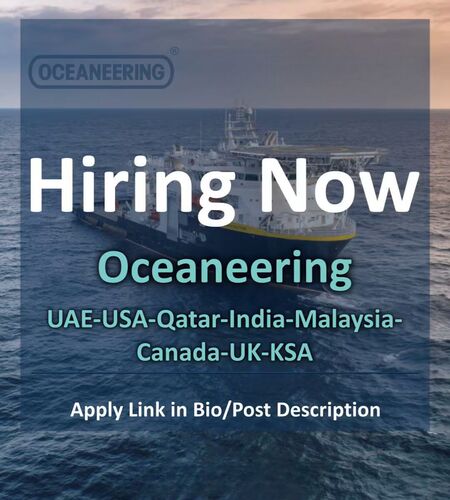 Oceaneering Careers UAE-USA-Qatar-Canada-UK-KSA