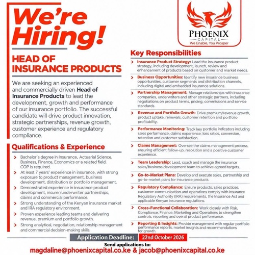 Exciting Job Opportunities at Phoenix Capital Limited
