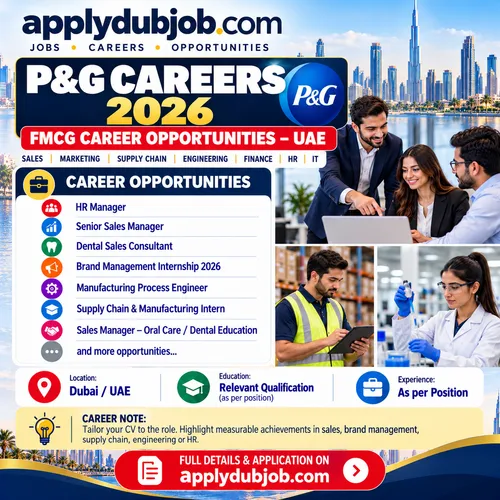 Procter & Gamble UAE is hiring in Dubai!