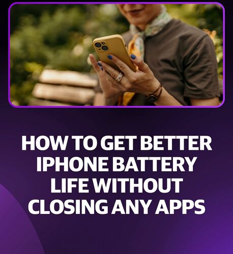 How to Get Better iPhone Battery Life Without Closing Apps