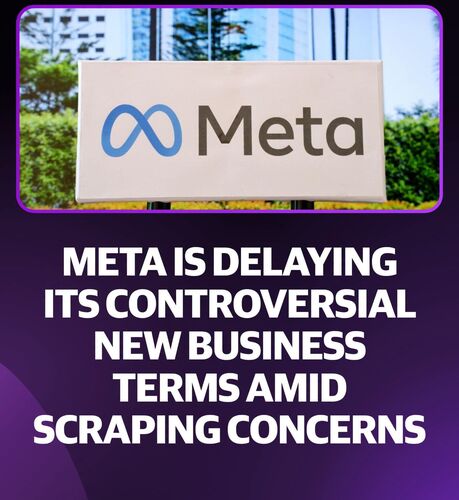 Meta Business Terms Delayed to November 20 Over Scraping