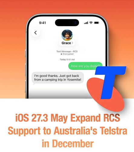 RCS Support Telstra: iOS 27.3 December Rollout Explained