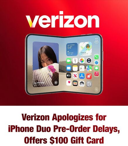 Verizon iPhone Duo Delay: $100 Gift Card Apology