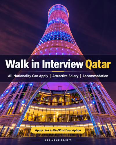 Walk in Interview in Qatar – Doha Today and Tomorrow (October 2026)