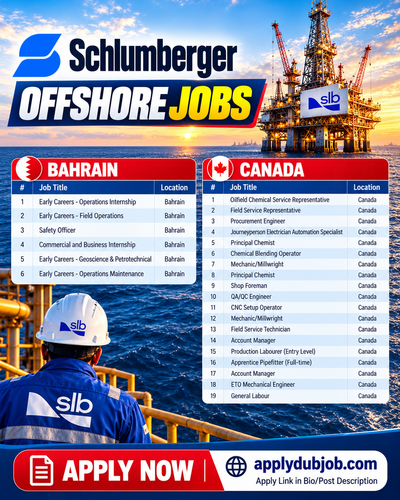 Schlumberger Careers – SLB Oil and Gas Jobs Worldwide 2026